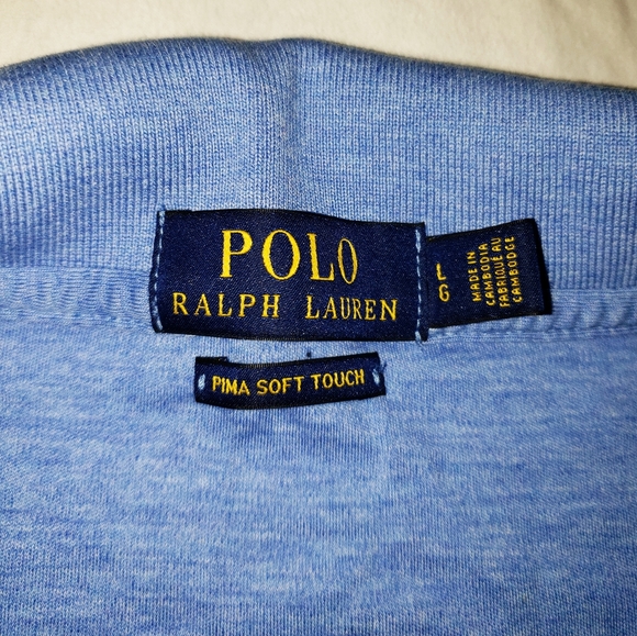 ‼SOLD‼ Polo Ralph Lauren short sleeve Pima Soft - Picture 6 of 8